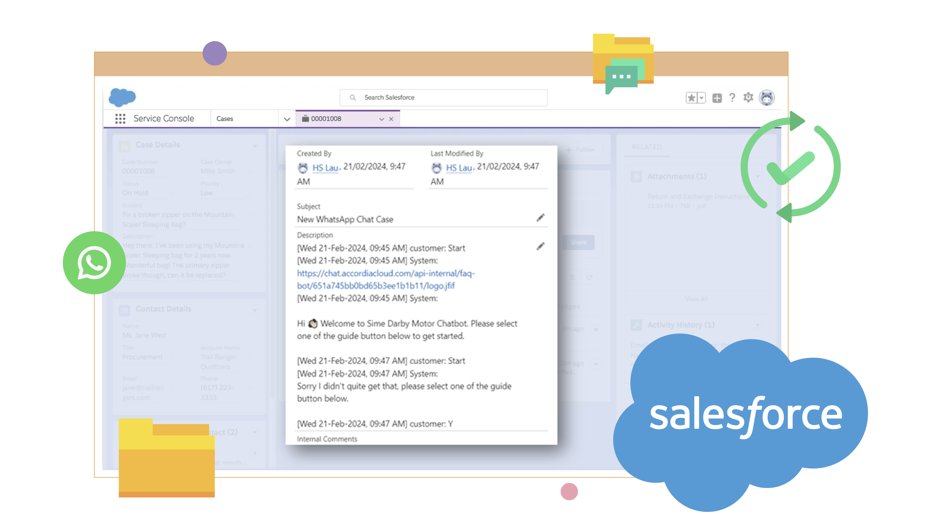 Integrated Video Response Salesforce Integration